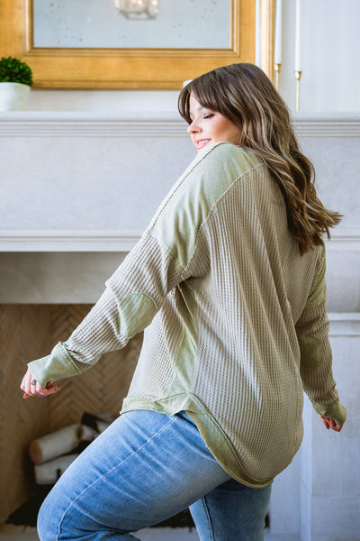 Winding Roads Top In Sage Womens Southern Soul Collectives 