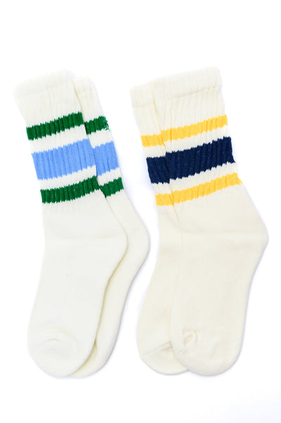 World's Best Dad Socks in Green and Blue Womens Southern Soul Collectives 