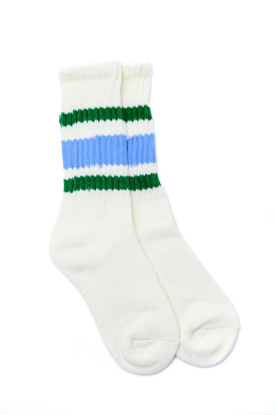 World's Best Dad Socks in Green and Blue Womens Southern Soul Collectives 