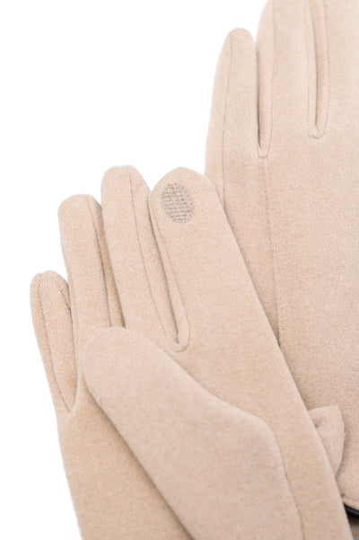 Wrapped In Bows Gloves in Beige Womens Southern Soul Collectives