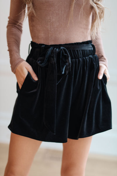 Wrapped in Velvet Shorts Womens Southern Soul Collectives