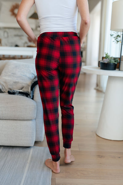 Your New Favorite Joggers in Red Plaid Womens Southern Soul Collectives