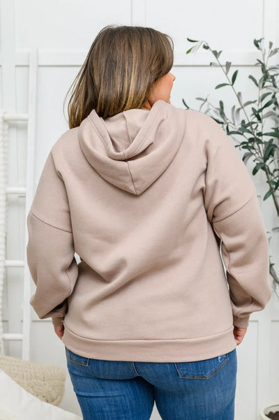 Zip Up Hoodie Sweat Jacket in Mocha Womens Southern Soul Collectives 