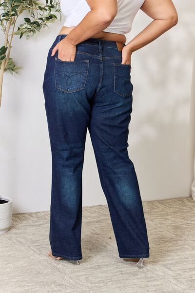 Judy Blue Button-Fly Straight Leg Jeans  Southern Soul Collectives