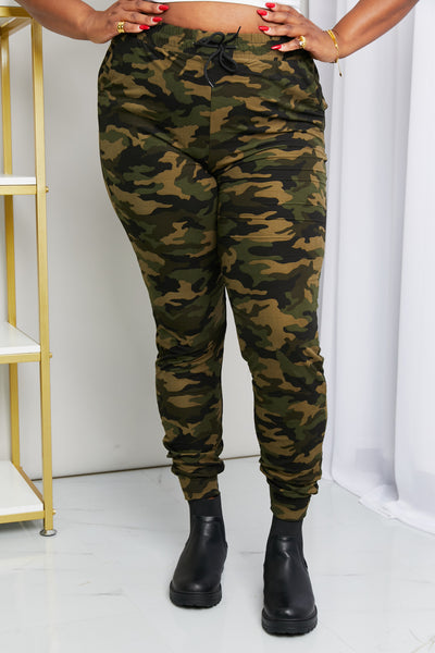 LOVEIT Camouflage Drawstring Waist Joggers  Southern Soul Collectives 