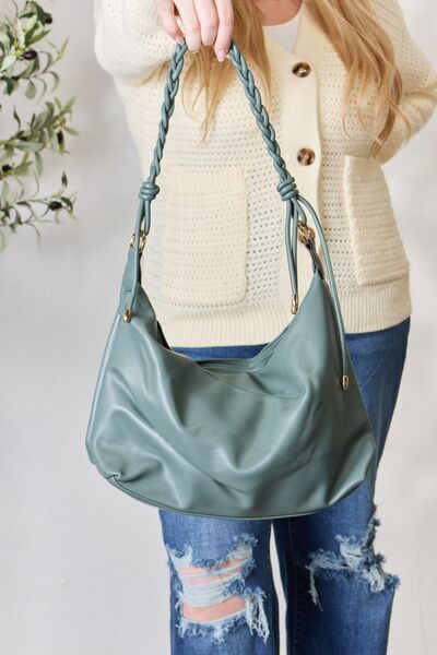 SHOMICO Braided Strap Shoulder Bag  Southern Soul Collectives