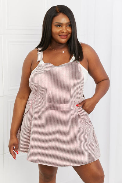 To The Park Overall Dress in Pink  Southern Soul Collectives 