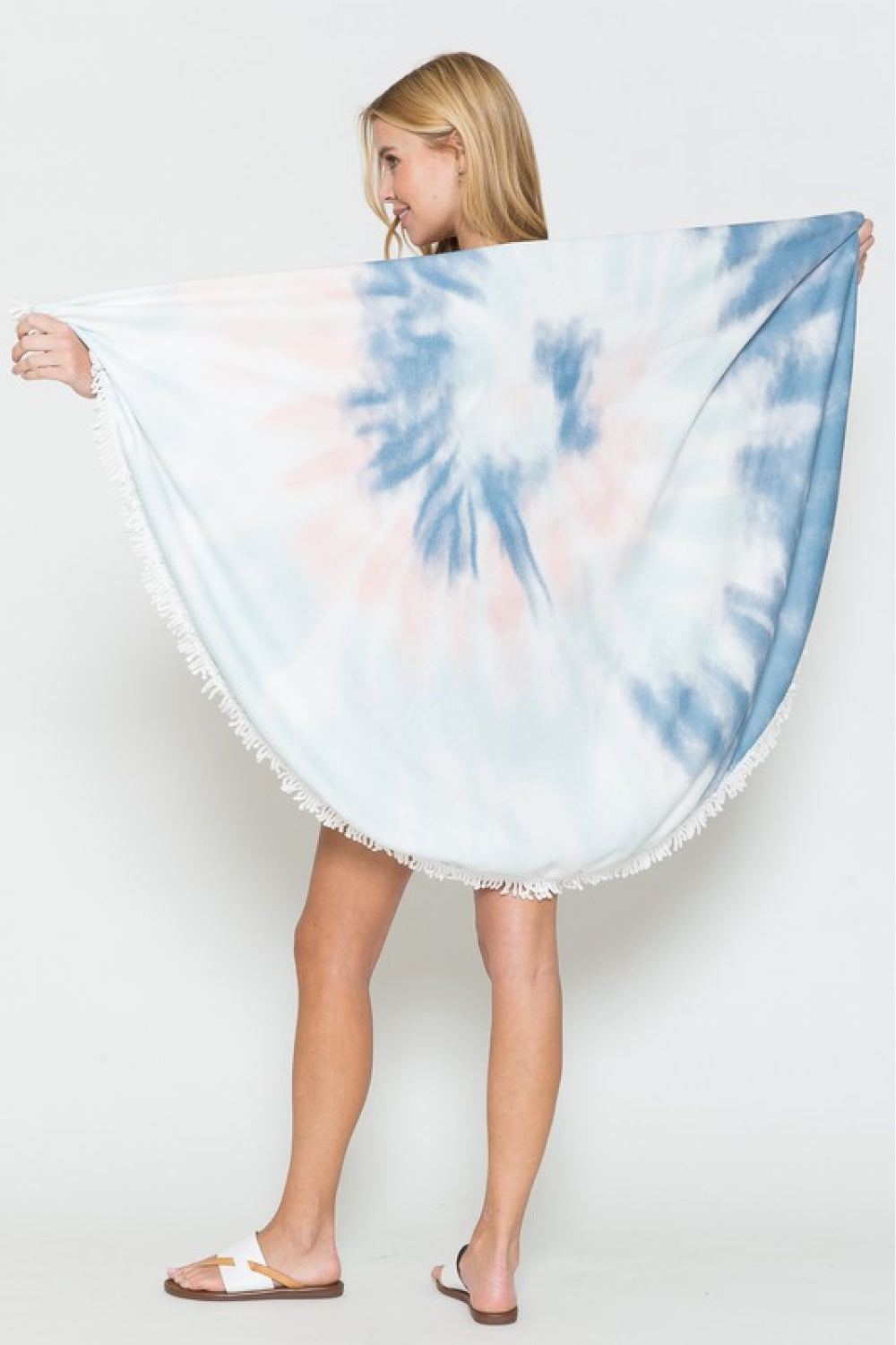Justin Taylor Dreamland Tie Dye Round Beach Towel  Southern Soul Collectives 