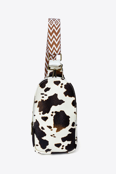 Printed Vegan Leather Crossbody Sling Bag  Southern Soul Collectives 