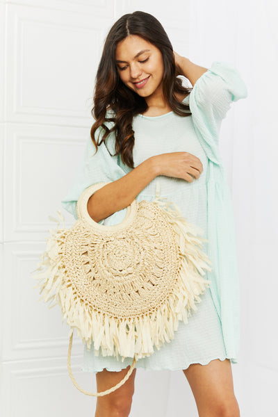 Found My Paradise Straw Handbag  Southern Soul Collectives 